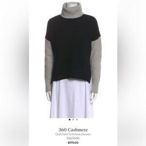 360 cashmere SWEATER COLOR BLOCK